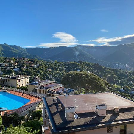 Residence "Delfino" Con Piscina E Campo Da Tennis Rapallo Luaran gambar